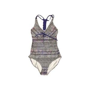 Prana Inez One Piece Purple Braided Detail in Back Women size XS